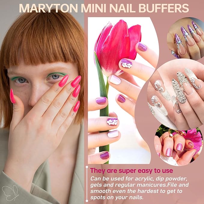 Maryton nail buffer mini block