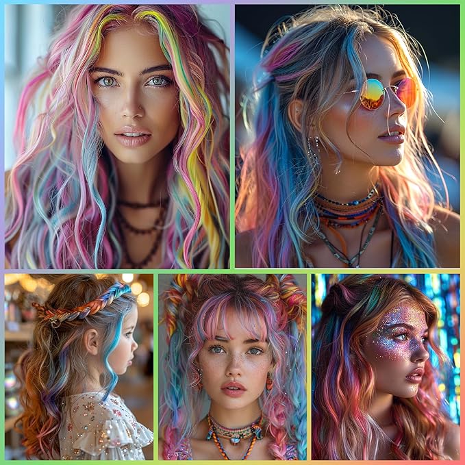 Orange Temporary Hair Chalk Color