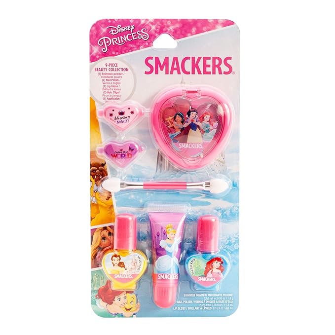 Lip Smacker Disney Color Collection, Princess Makeup Set, Lip