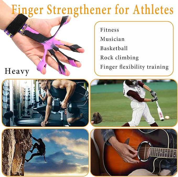 Grip Strength Trainer/Forearm Strengthener 2PCS Upgraded Rehabilitation/10 Resistance