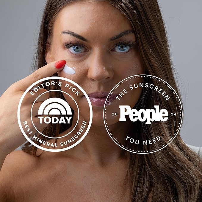 Korean Sunscreen for Face SPF 30 | Zinc Oxide Sunscreen, No White Caste Reef Safe Sunscreen with Korean Mineral Sunscreen Face & Body | Hydrating Sunscreen Korean Skin Care Moisturizer Unscented