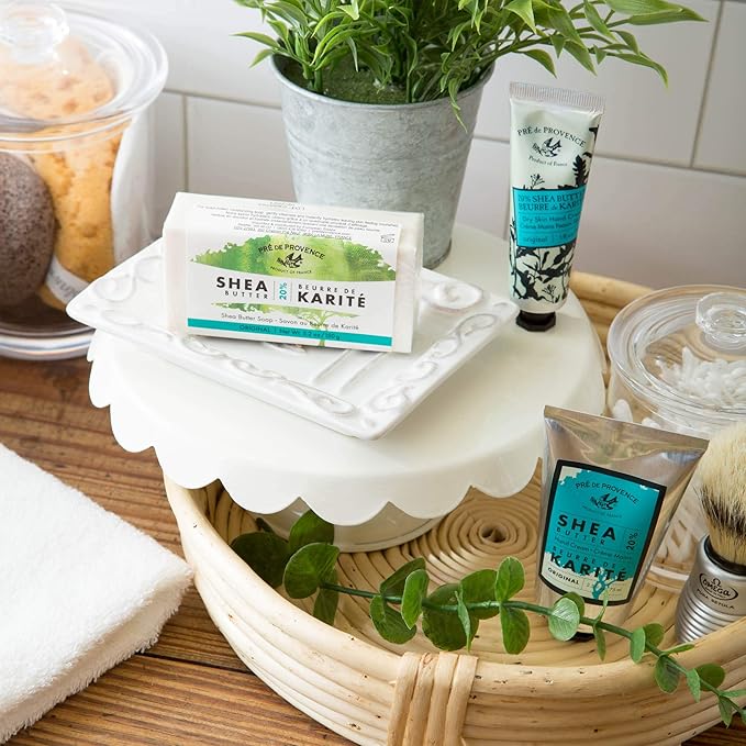 Pre de Provence Beurre De Karité Moisturizing Collection, Shea Butter Enriched Nourishing, Hand Cream, 75ML, Original