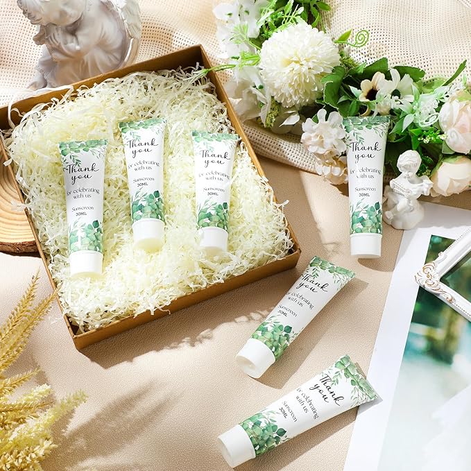 36 Pcs Sunscreen for Wedding Favors SPF 30 Wedding Mini Sunscreen Lotion 1 oz Travel Sunscreen Bulk Bridal Shower Favors Gifts for Destination Wedding Guest Gifts Party Supplies