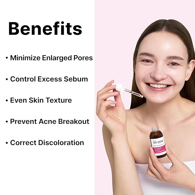 12% Niacinamide Serum with 1% Zinc PCA, Pore Minimizer for Face, Control Excess Oil and Sebum, Improve Uneven Skin Tone, Discoloration Correcting, Fast Absorbing, Korean Skincare, 1Fl Oz