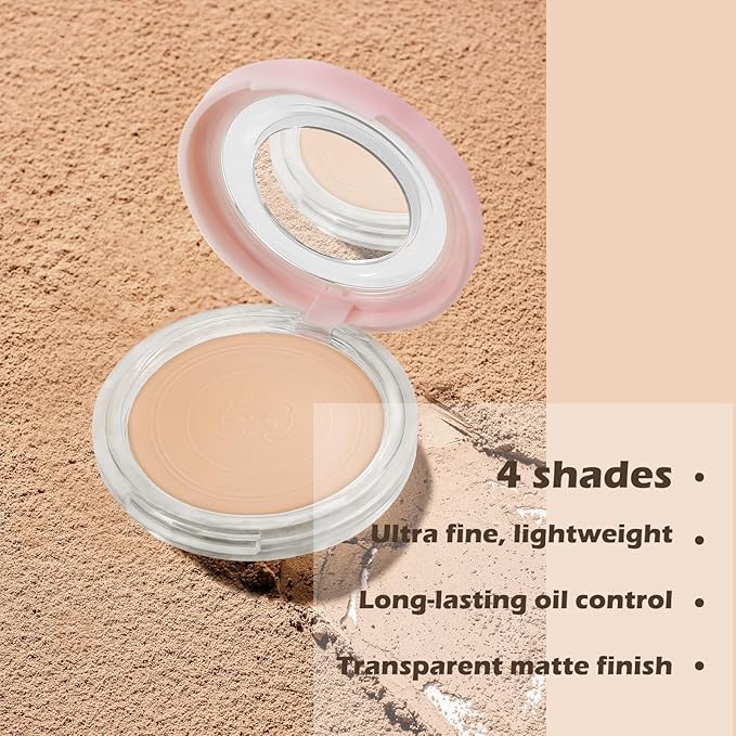 Boobeen Oil Control Matte Setting Powder Translucent Face Focus Effect
