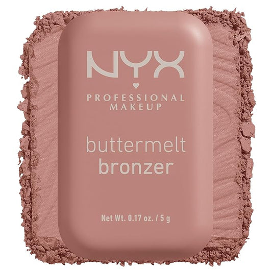 NYX PROFESSIONAL MAKEUP Matte Buttermelt Bronzer, Longwear Face Butta Cup