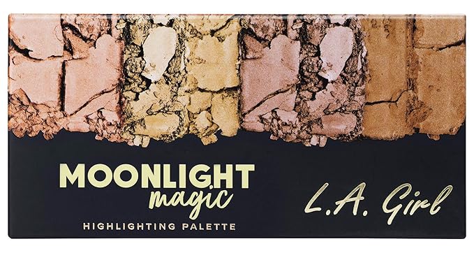 L.A. Girl Fanatic Highlight Palette, Moonlight Magic, 1 1 Ounce