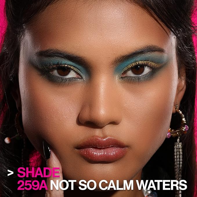 wet n wild Color Icon Cream Eyeshadow Makeup Multi-Stick Teal Not So Calm Waters (Pack of 2)