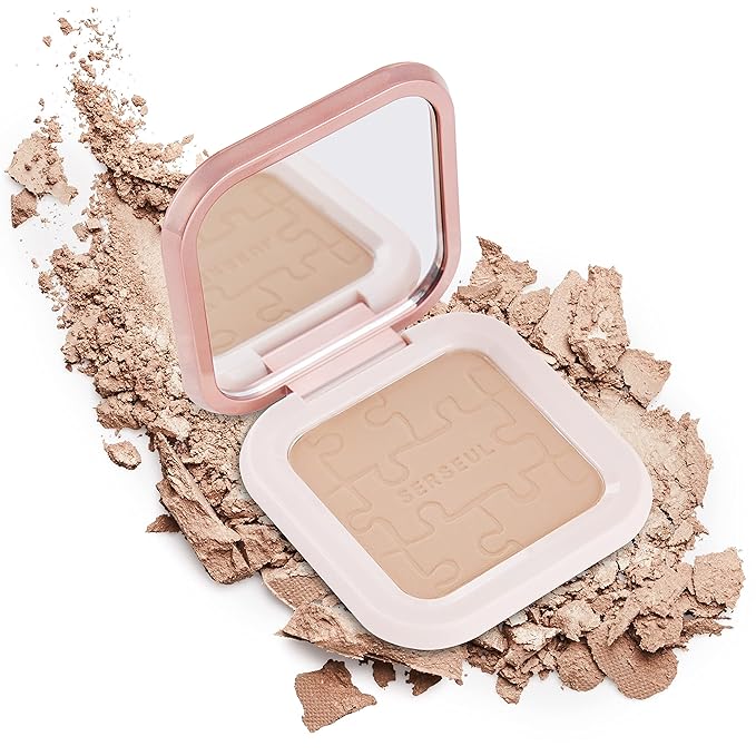 MEICOLY Contour Palette,Shimmer Highly Pigmented Face Powder,Silky Smooth Soft Grey