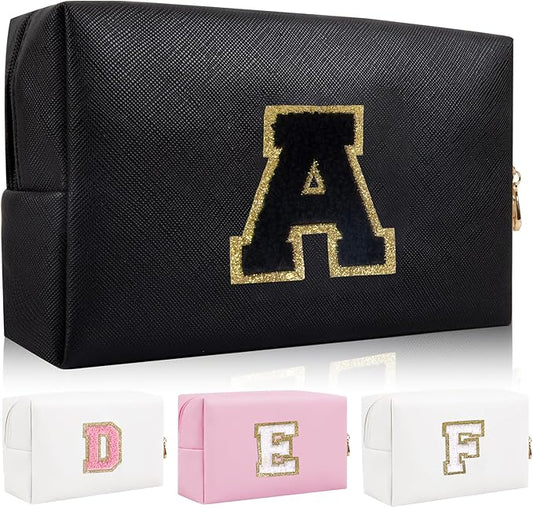 Personalized initial letter patch makeup