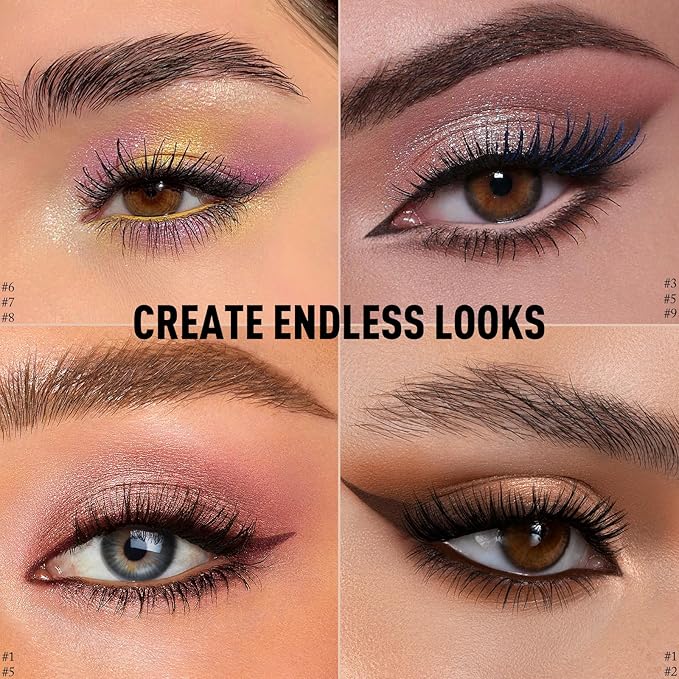 Eyeshadow Stick Matte Eye Brightener Pencil Cream Nude Eye Shadow Base Crayon Long-Lasting Crease-Proof Naked Eyeshadow Blendable High Pigmented Single Eyeliner Makeup for Women, 3 DESERT