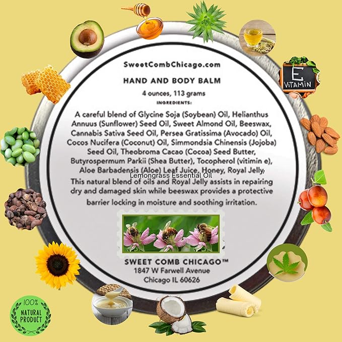 Hand & Body Balm, Moisturizing Hydrating Family