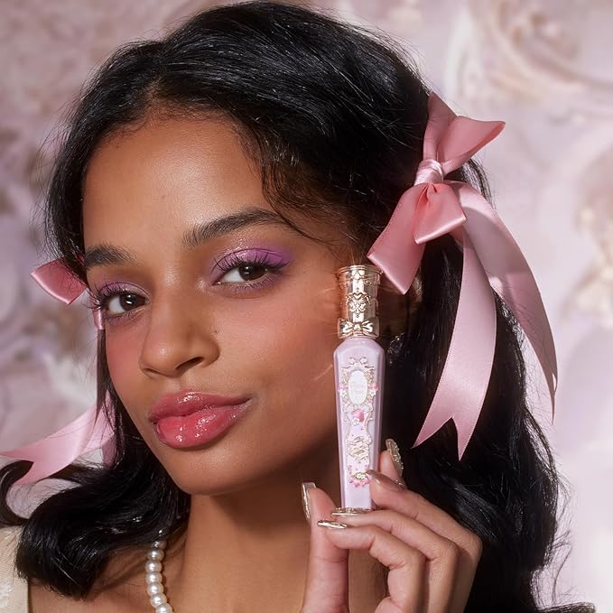 Flower Knows Midsummer Fairytales Lip Gloss G03 Firefly + Violet Strawberry Rococo Glitter Lip Gloss G02 Rasberry Booze