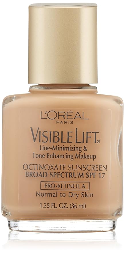 L'oreal Visible Lift Line-minimizing and Tone-enhancing Makeup, Normal/Dry