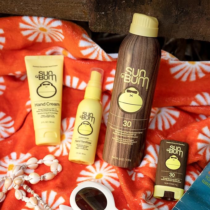 Sun Bum Original SPF 30 Sunscreen Face Stick | Vegan and Reef Friendly (Octinoxate & Oxybenzone Free) Broad Spectrum Moisturizing Roll-On UVA/UVB Sunscreen with Vitamin E | .45 oz (20-45030)