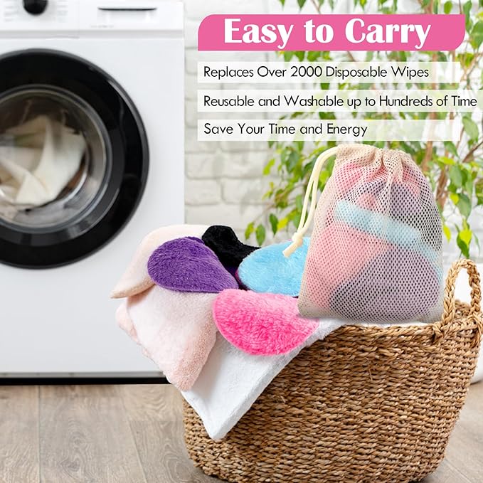 Orighty microfiber makeup remover pads