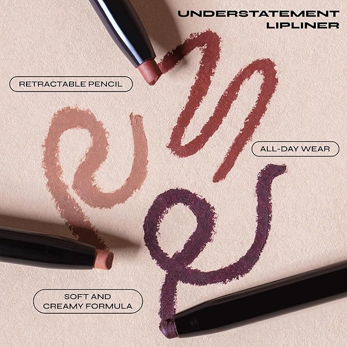 Milani Understatement Lipliner Pencil - Highly Pigmented Retractable Soft Lip Liner Pencil, Easy to Use Lip Makeup
