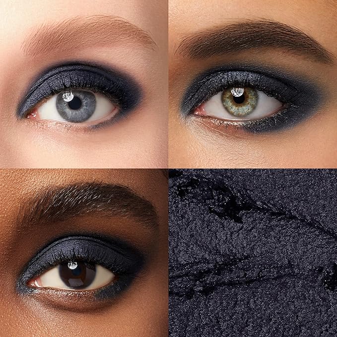 Julep Eyeshadow 101 Cream to Powder Waterproof Eyeshadow Stick, Midnight Blue Shimmer