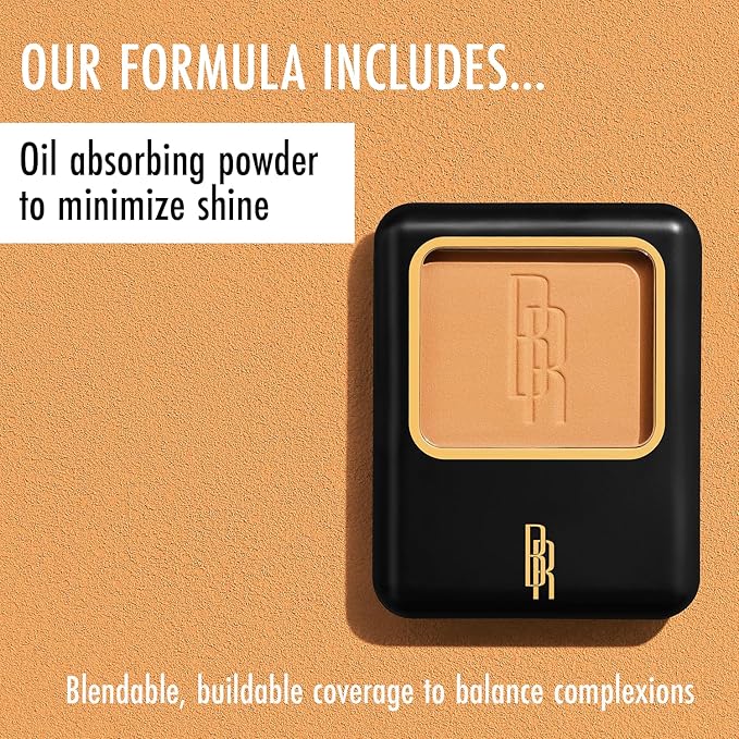 Black Radiance Pressed Powder, Buildable & Blendable Matte Crème Fresh