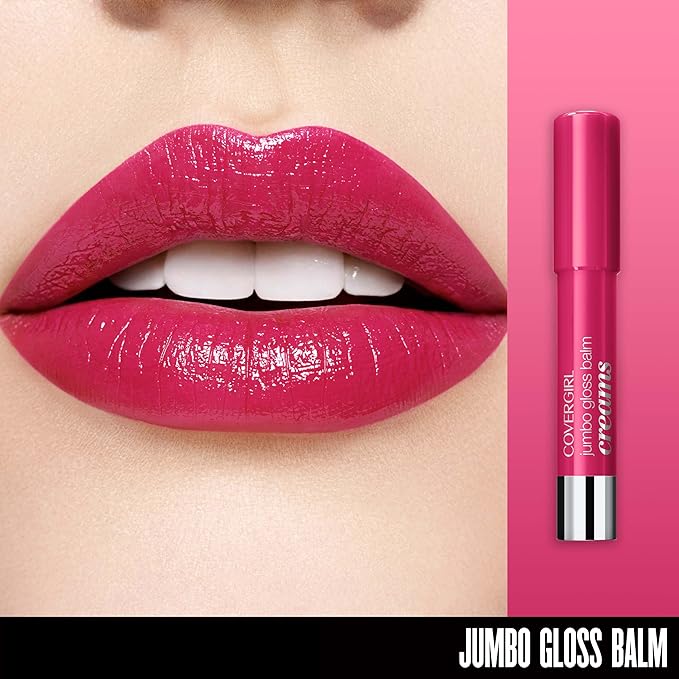 COVERGIRL Colorlicious Jumbo Gloss Balm Creams Strawberry Frappe 295, .11 oz