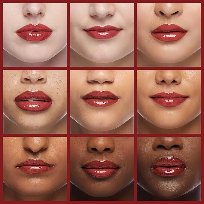 wet n wild Mega Last High-Shine Lipstick Lip Color, Infused with Seed Oils For a Nourishing High-Shine, Buildable & Blendable Creamy Color, Cruelty-Free & Vegan - Crimson Crime