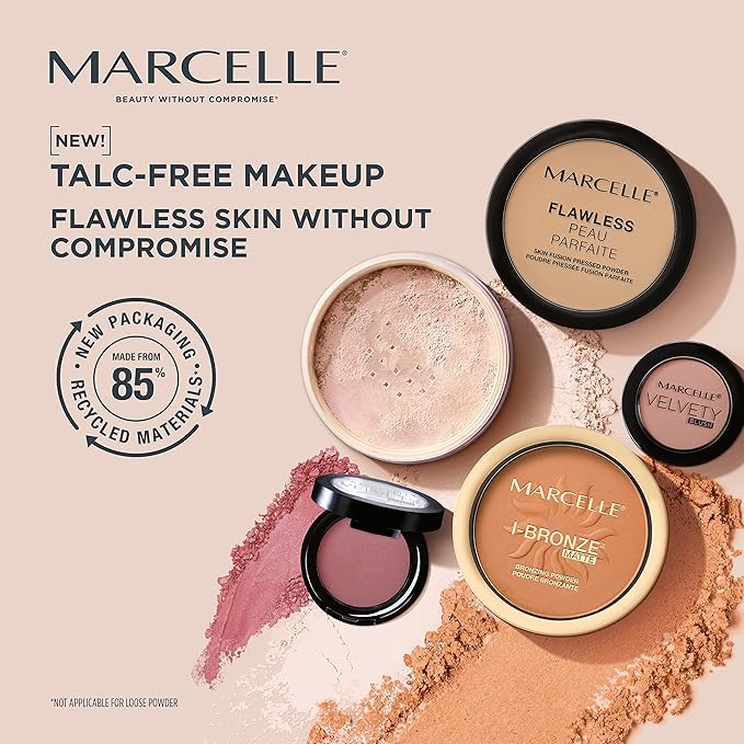 Marcelle Loose Setting Face Powder, Translucent, Talc-Free, Mattifying, Cruelty-Free, 1.. 94 Oz