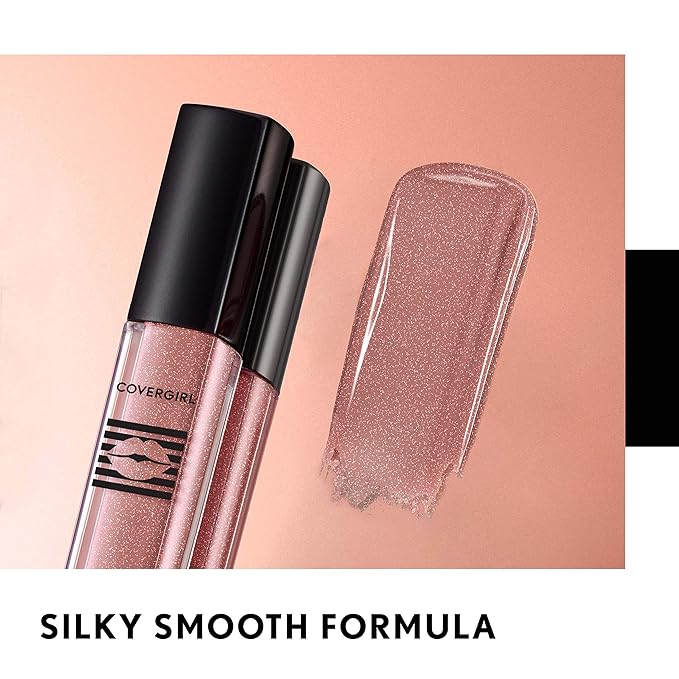 COVERGIRL Exhibitionist Lip Gloss, Pixie, 0.12 Fl Oz (Pack of 2)