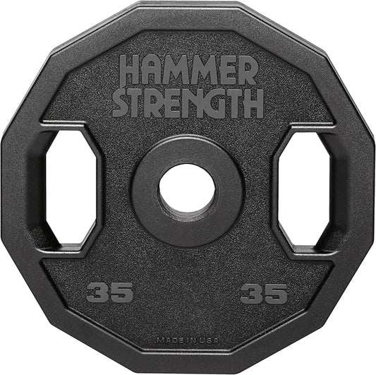 Hammer Strength 35Lb 12 Sided Urethane Olympic Plate