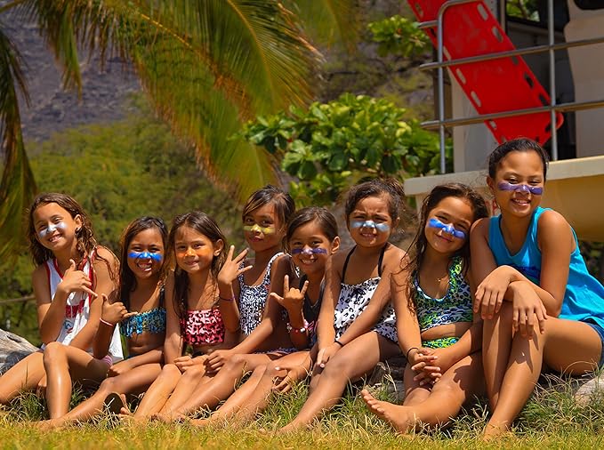 Zinka Nosecoat Sunscreen - Rainbow Pack - Red/Orange/Yellow/Green/Blue/Purple