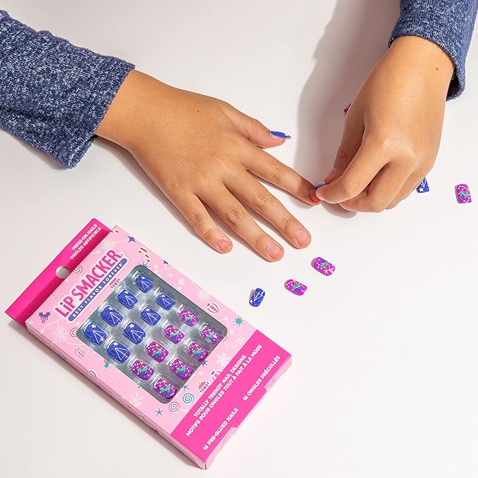 Lip Smacker Unicorn Holiday Press On Nails Stocking Stocking