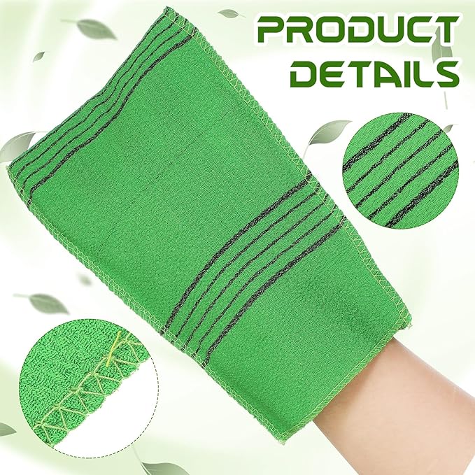 12 pcs exfoliating washcloth, korean