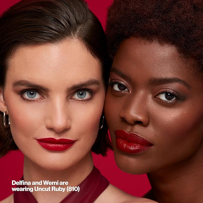 Revlon Super Lustrous Lipstick, Creamy Formula For Soft, Fuller-Looking Lips, Moisturized Feel, 619 Rose & Shine, 0.15 oz