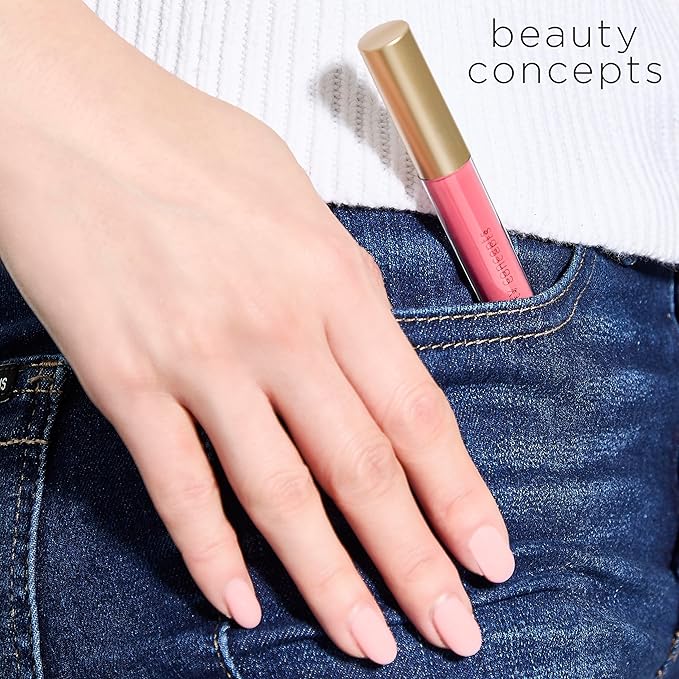 Beauty Concepts Lip Gloss Collection – Shimmering, Glossy Lip Makeup Set for a Radiant Finish, Pink