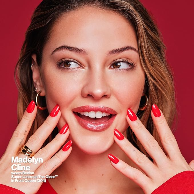 Revlon Super Lustrous Lip Gloss, Non-Sticky, Hydrating, High Shine Finish, 247 Desert Spice, 0.13 oz