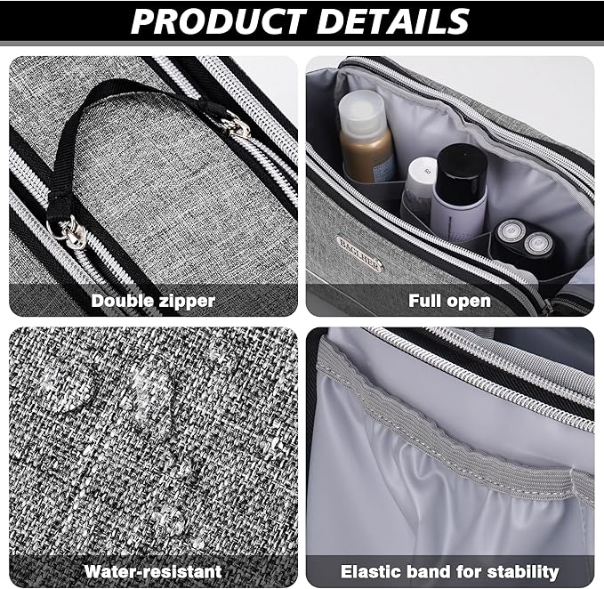Baglher toiletry bag for men,