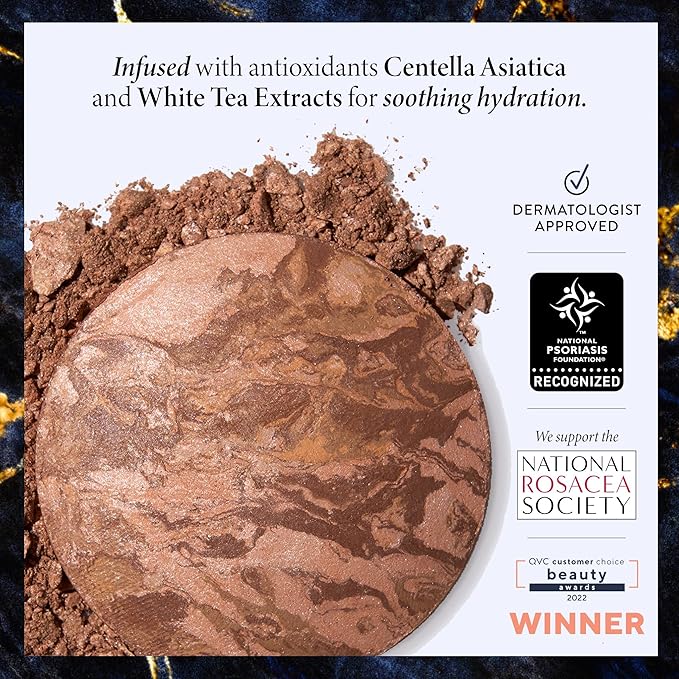 LAURA GELLER NEW YORK Baked Balance-n-Brighten Foundation with Set, Deep