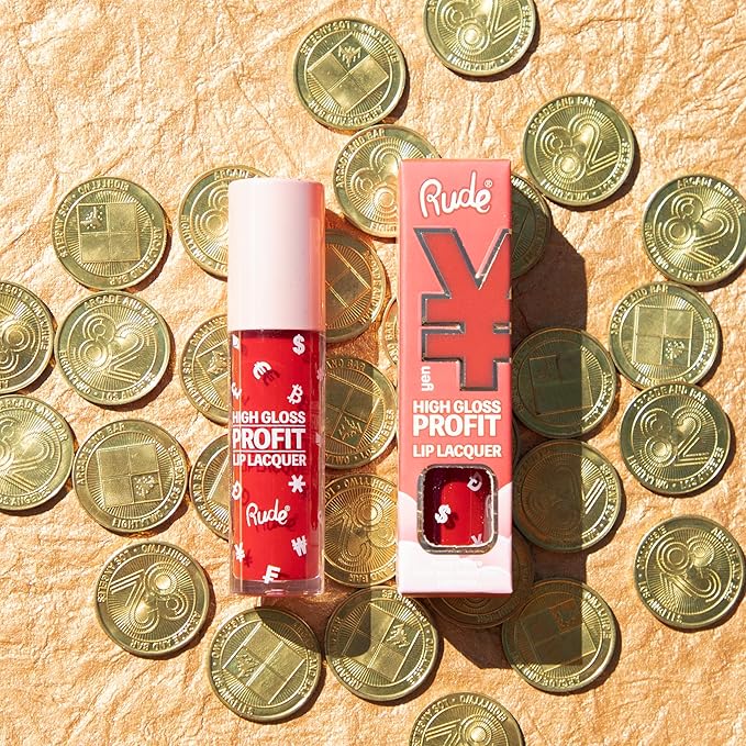 Rude Cosmetics High Gloss Profit Lip Lacquer - High