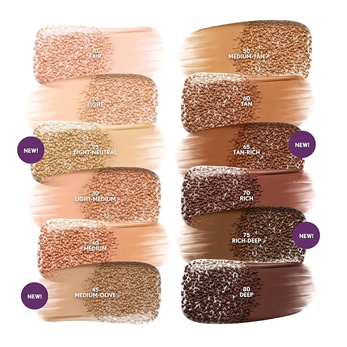 Covergirl Simply Ageless Skin Perfector Essence Foundation, 45 Medium-Olive, Tinted Skincare Makeup Hybrid, Sheer Tint, Radiant Finish, Glowy Finish, Vegan Formula, 1.0oz