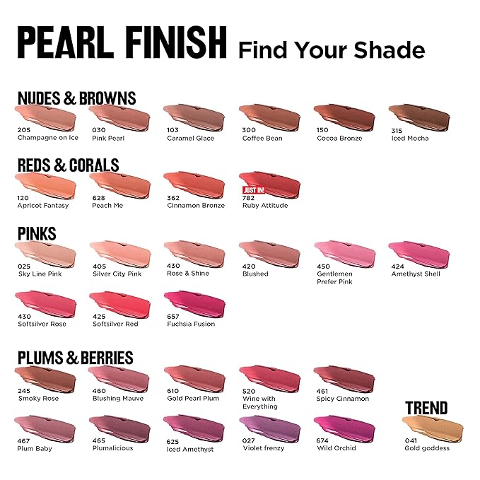 Revlon Super Lustrous Lipstick, Creamy Formula For Soft, Fuller-Looking Lips, Moisturized Feel, Cinnamon Bronze, 0.15 oz