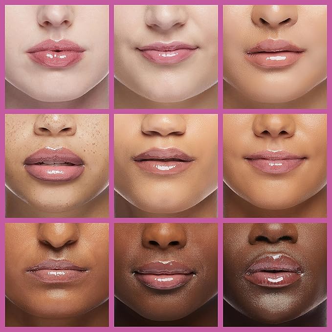 Women's Forget The Filler Lip Plumper Line Gloss, Violet Bloom, Purple, 0.11 Fl Oz (Pack of 1)