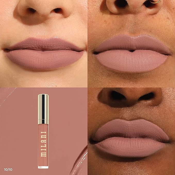 Milani Stay Put Longwear Liquid Lipstick - Smudge-Proof, Kiss-Proof, and Fade-Resistant Formula for All-Day Wear - 10/10