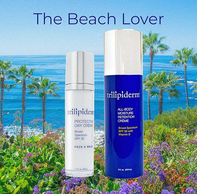 Trilipiderm Beach Lover Bundle- All-Body Moisture